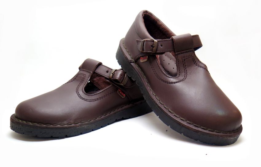 Children's - Marcel Guillermina Calzado Zapato Colegial Con Hebilla