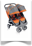 Baby Jogger City mini Double Orange (Gigante)