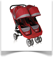 Baby Jogger City mini Double Red